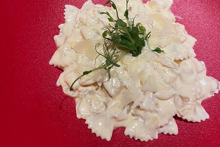 Паста Алфавит с сырным соусом Чеддер детская