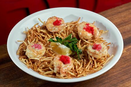 Тигровые креветки по-восточному