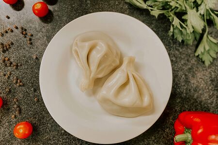 Хинкали с картофелем