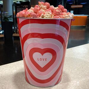 Попкорн фруктово-карамельный в жестяном ведре