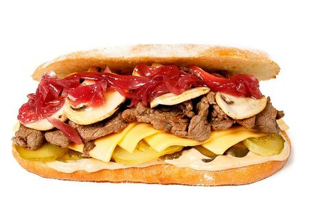 Стейк-сэндвич