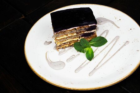 Черничный торт