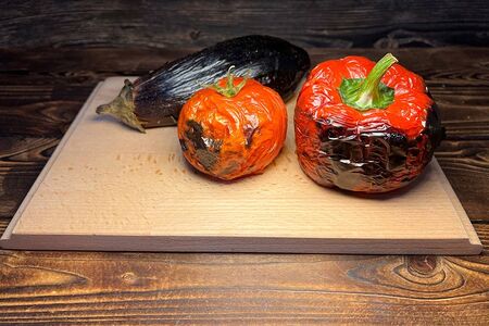 Овощи на мангале