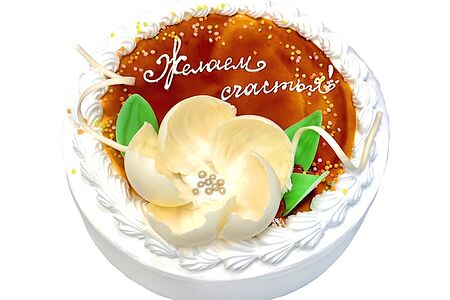 Торт Нежность чернослив с грецким орехом