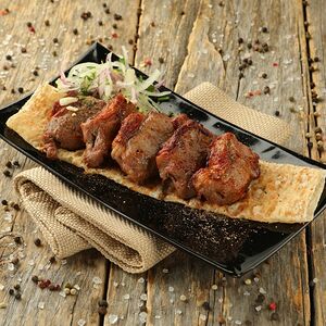 Шашлык из мякоти говядины