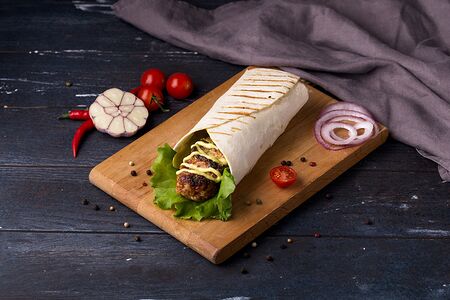 Фреш-ролл с цыпленком