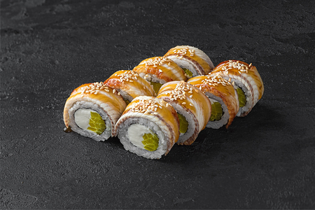 Ролл Филадельфия угорь с такуаном