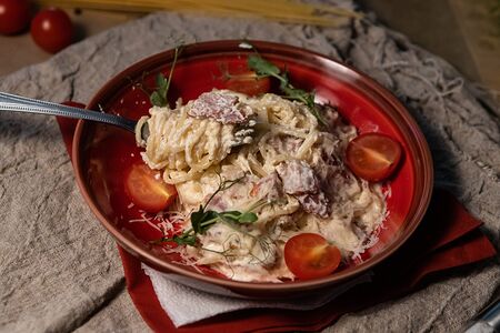 Паста карбонара