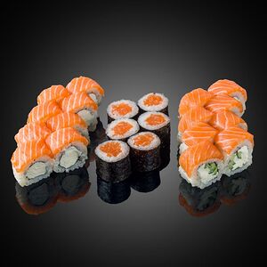 Сет с лососем L