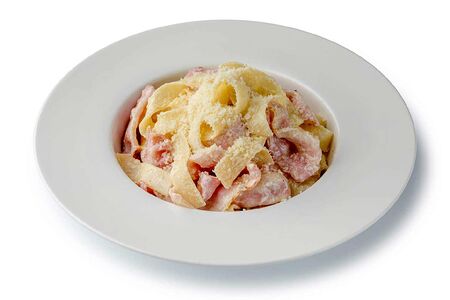 Паста Карбонара с беконом