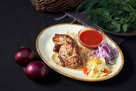 Шашлык из свинины на косточке