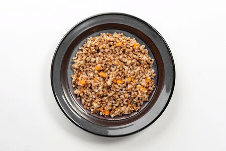 Гречка с луком