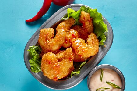 Креветка в хрустящей панировке