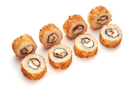 Жареный с угрем