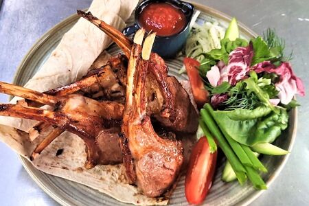 Шашлык из каре ягненка