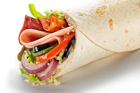 Ролл Итальянский БМТ с дуэтом сыров чеддер и моцарелла (не шаурма)