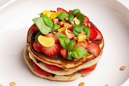 Панкейки с нутеллой