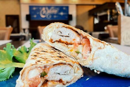 Люля-кебаб из курицы в лаваше