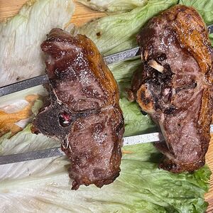 Шашлык Хан из баранины на специях