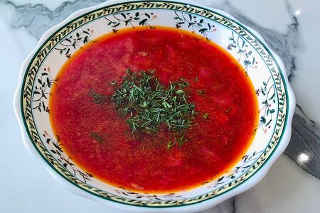 Борщ с говядиной