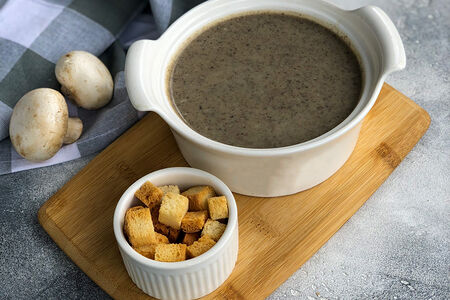 Суп-пюре грибной