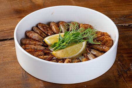 Креветки пивные с ассортименте жаренные