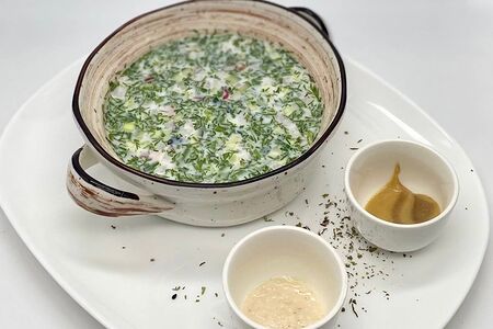 Окрошка на кефире