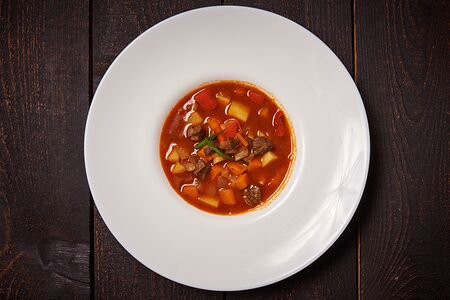 Густой суп по-тирольски