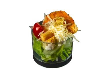 Салат Цезарь с креветкой