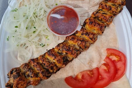 Люля из курицы с тёртыми грибами