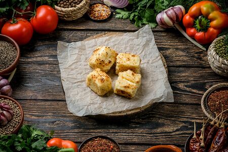 Сырные кубики