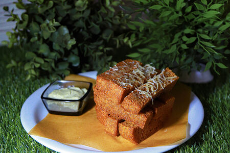 Гренки с чесноком