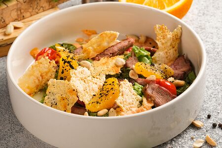 Салат с индейкой