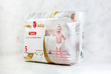 Подгузники-трусики Mommy Baby, размер 5 12-19 кг, 40 шт., Вп