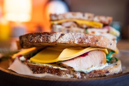 Русский сэндвич с курицей