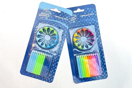 Свечи на подставках