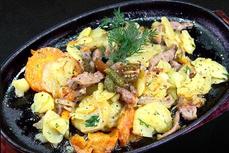 Скоблянка с курицей