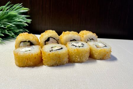 Ролл Цезарь темпура