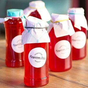 Морс Апельсин-клюква-мята