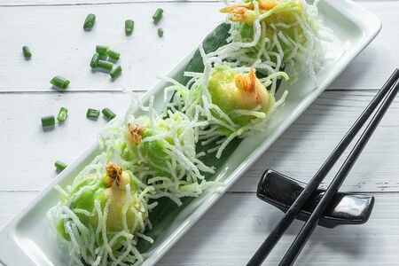 Креветки Васаби