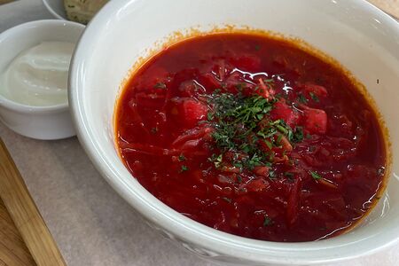 Борщ с говядиной