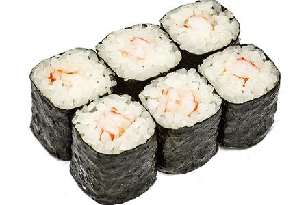 Ролл с креветкой