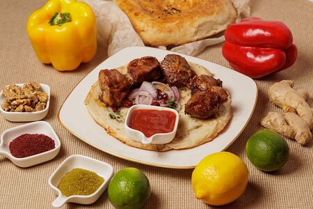 Шашлык из баранины (мякоть)