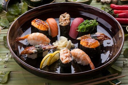 Острые суши Краб