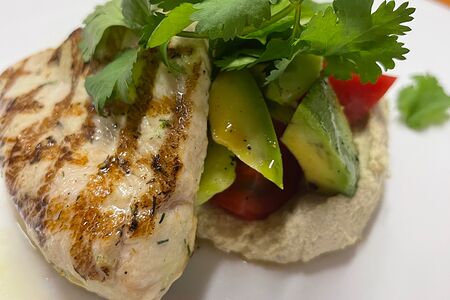 Индейка с соусом Тофу