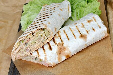 Шаурма вегетарианская