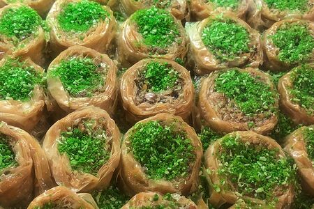 Пахлава с фисташками