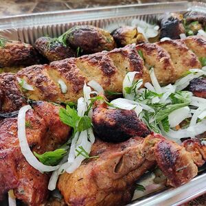 Люля-Кебаб в лаваше из курицы