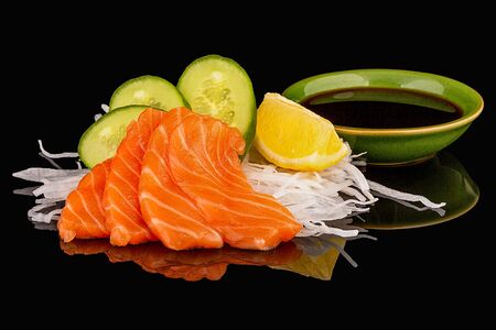 Сяке сашими