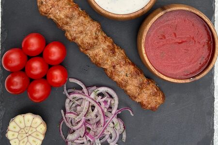 Люля-кебаб из баранины